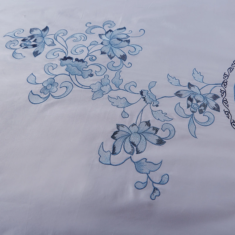 Premium Brand Embroideried Hotel Living Bedding Sets