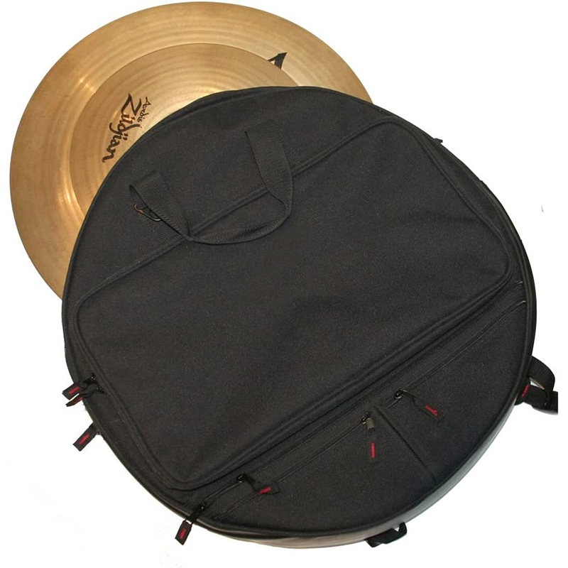 Professional Quiet Bell Platillos Sabian Drum Practice Cymbals Round Bag