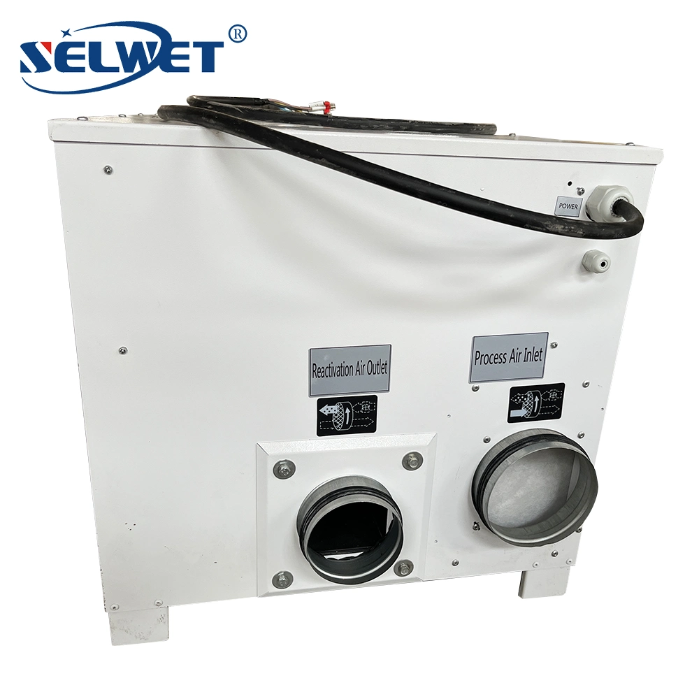 Temperatura de humedad ajustable Deshumidificador industrial de adsorción de aire con desecante rotativo