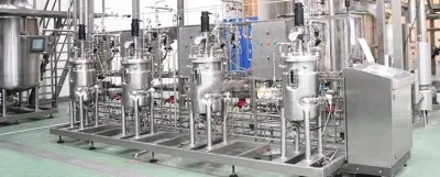 500L biorreactor farmacéutica suspensión total de la cultura cuba de fermentación de acero inoxidable