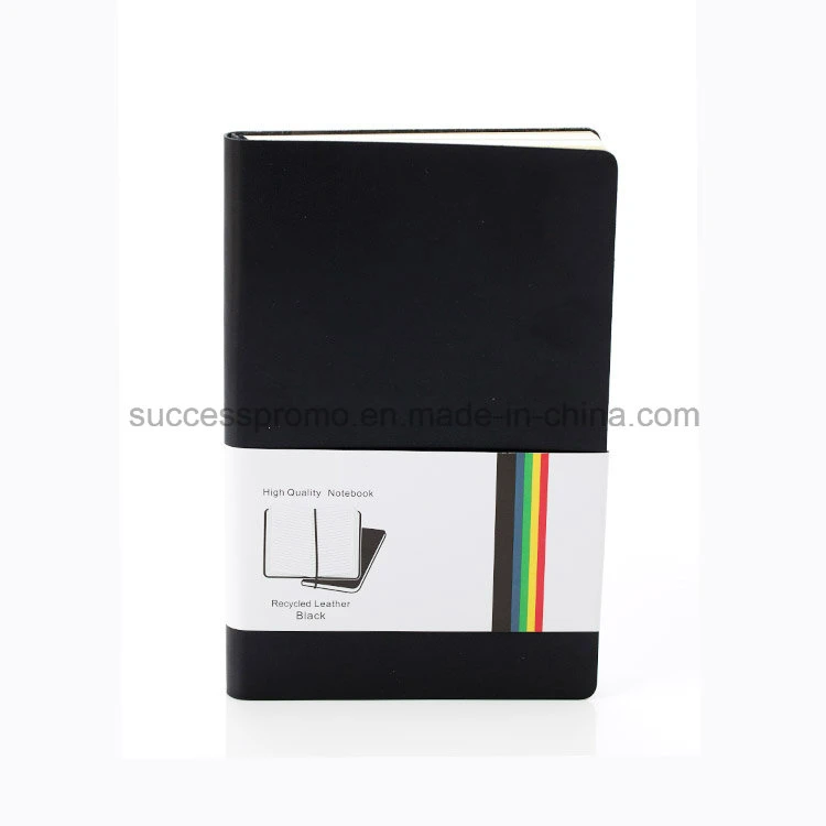 Fsc Certificated Recycled Leather Notebook, Various Colors Are Available