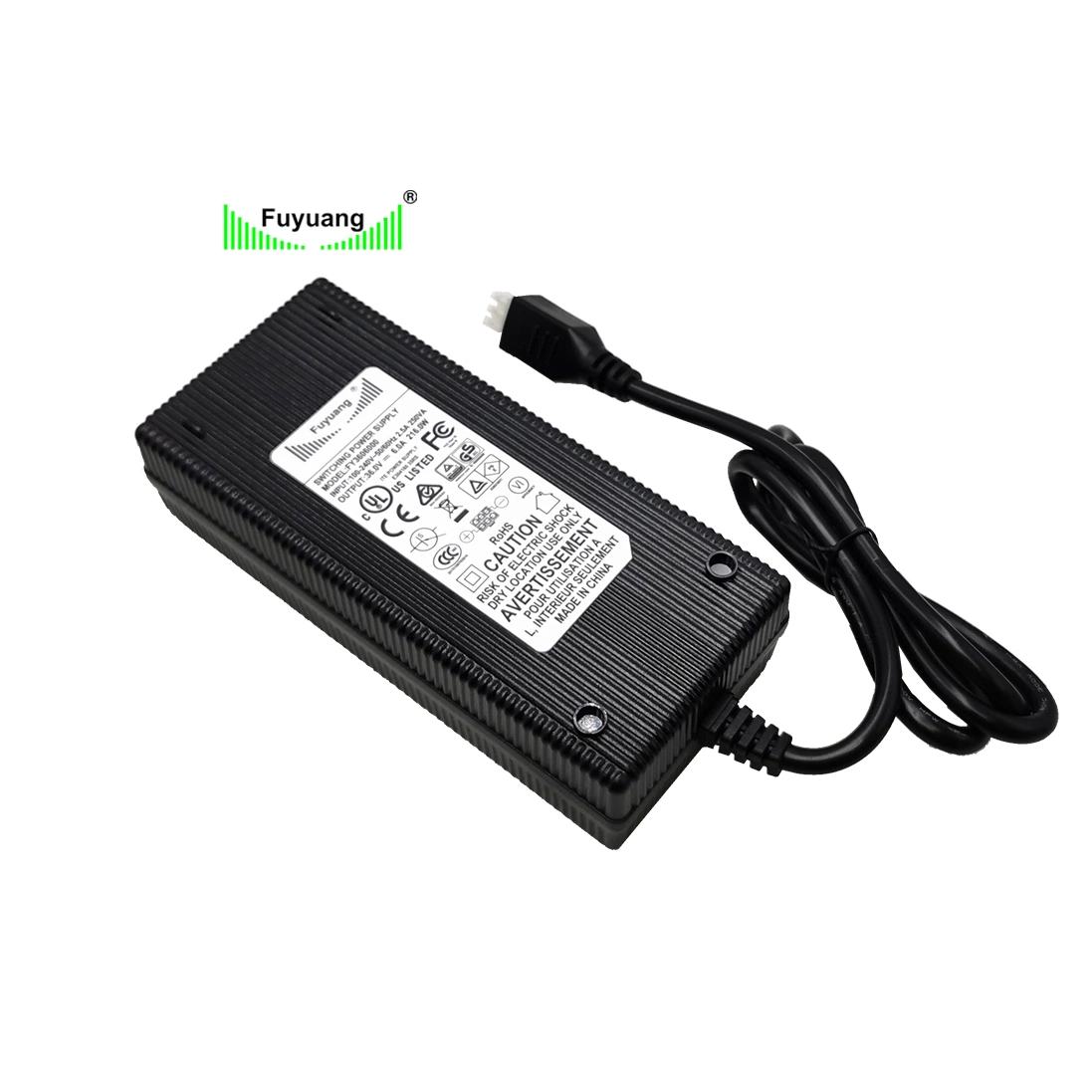 Fuyuang Regulated 36V 5A 6A SMPS Power Adapter LED Lighting AC DC Switching Power Supply