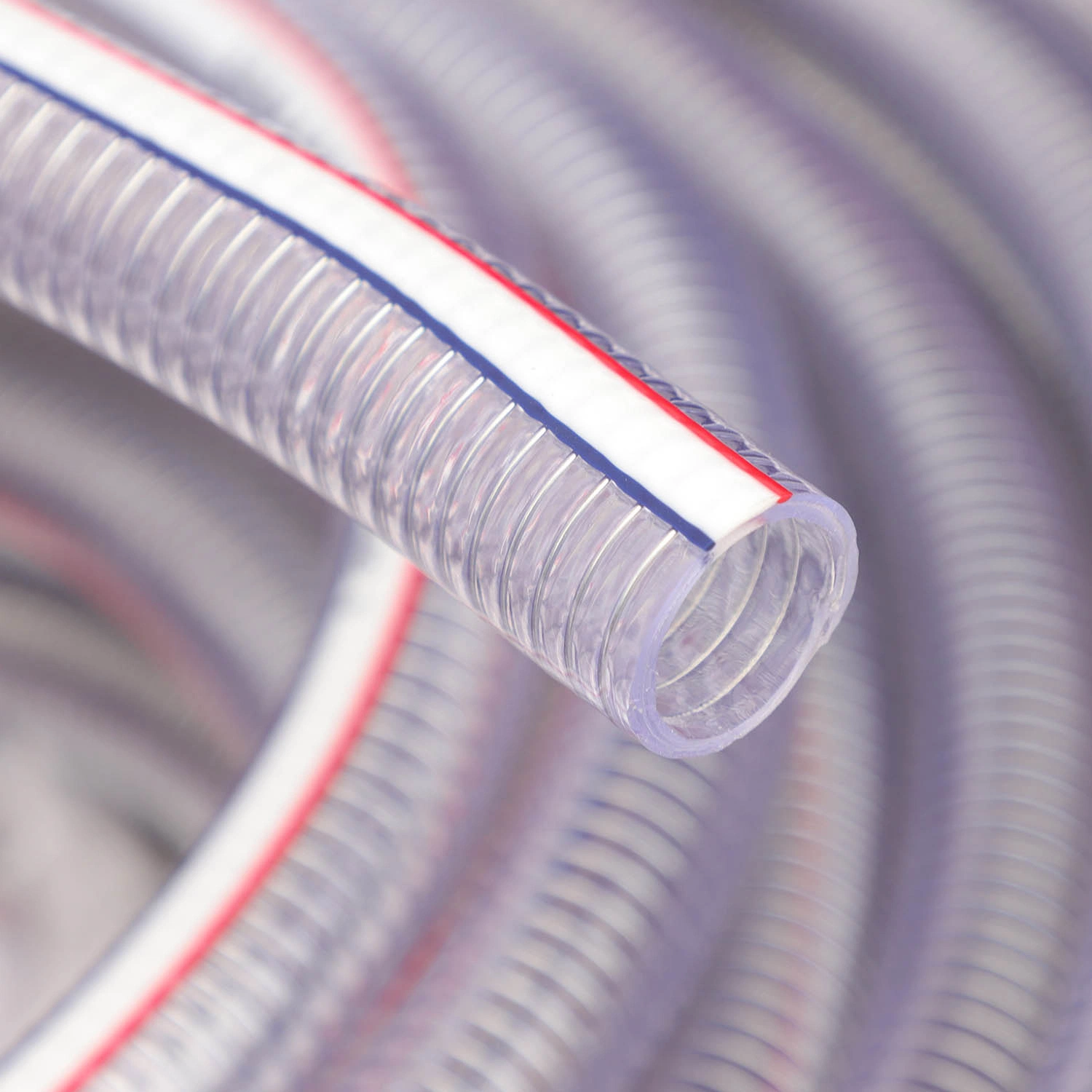 Non-Toxic Transparent PVC Steel Wire Reinforced Hose