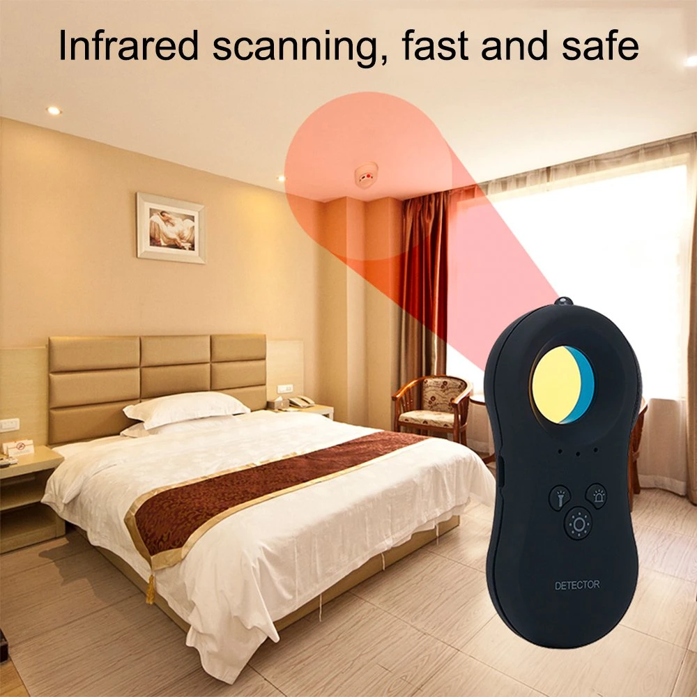 Multifunktions-Mini-Wireless-Kamera Gerätesuche GSM-Signaldetektor Anti-Candid Datenschutz Sicherheit Schutz Vibration Alarm