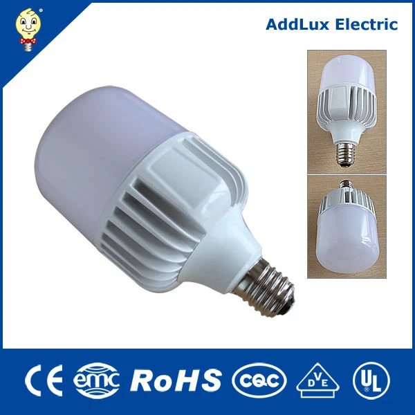 Saso CE UL E27 E40 15W 20W 30W 40W 100W T-Shape Powerful LED Industrial Bulbs Made in China for Home &amp; Business Indoor Lighting