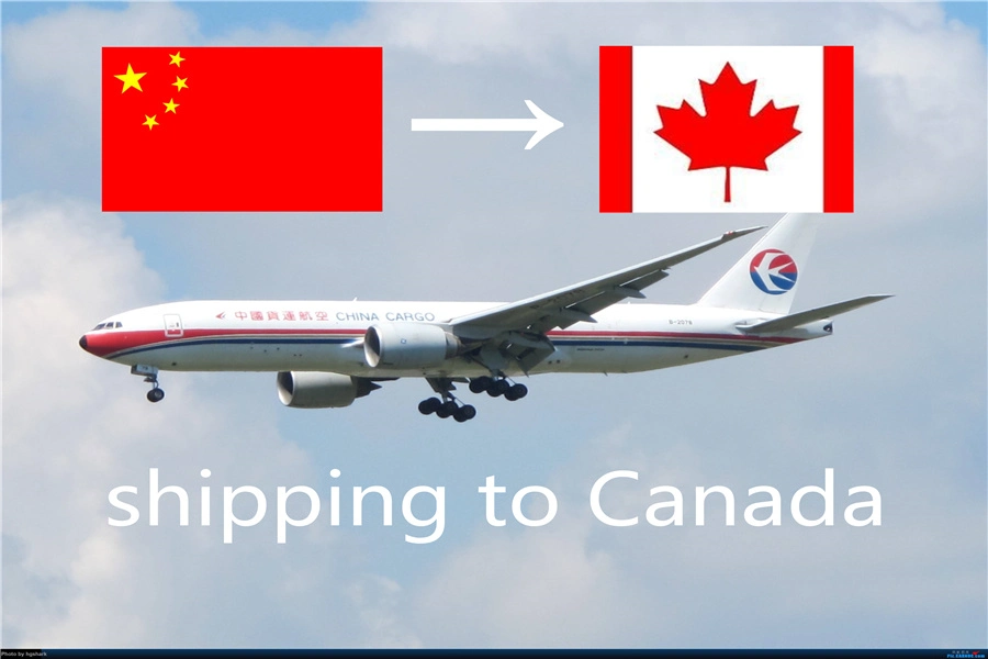 Servicio de carga de aire aire Fba Dropshipping Agente de Transporte Courier DHL FedEx, UPS Express a Canadá