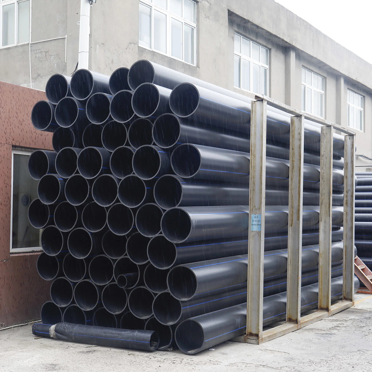 Los tubos de agua PEHD agrícola para las aguas residuales de la construcción municipal