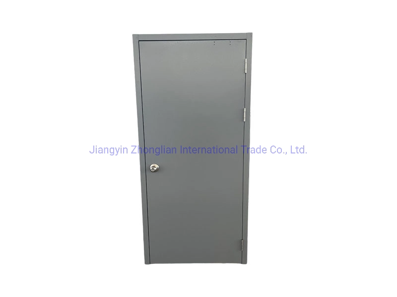 Steel Fireproof Fire Rated Emergency Escape Door with Glazing Custom Made