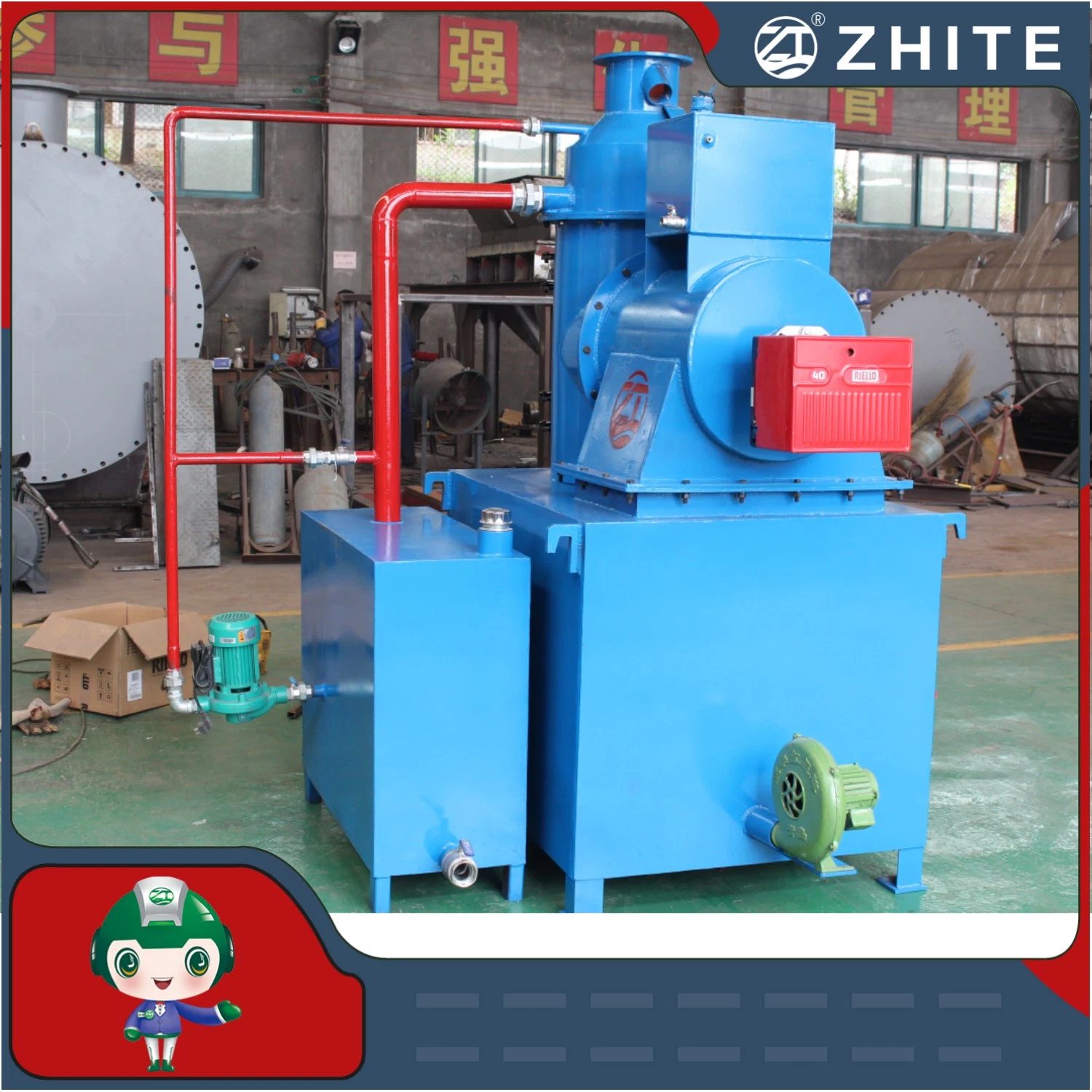 Smokeless Solid Waste Industrial Garbage Incinerator Medical Waste Treatment Equipment