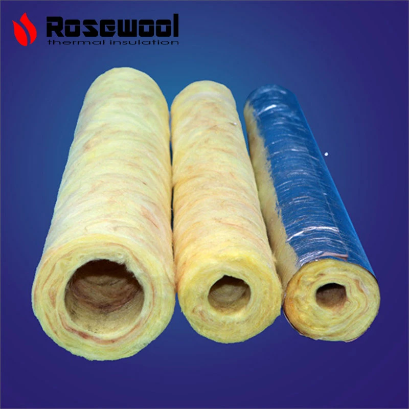 100% Lower Price Glass Wool Insulation Building Material Glass Wool Pipe From Original Factory