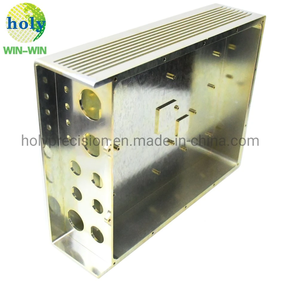 Aluminium Part CNC Custom CNC Alodine Cover and Enclosure with Communication Equipment