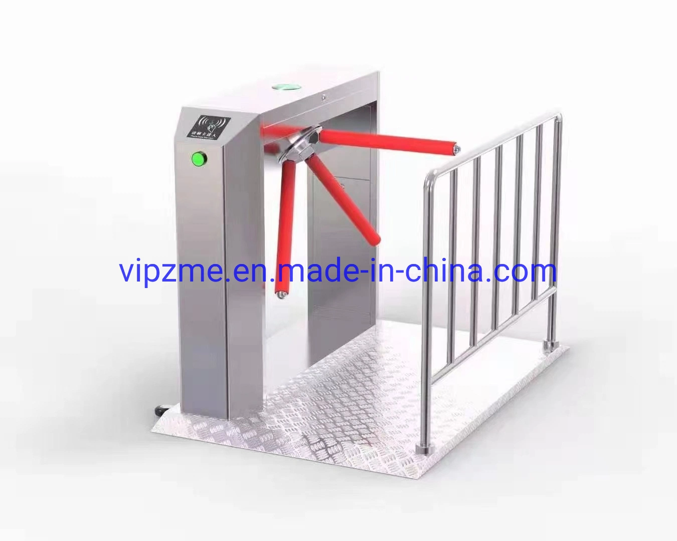 Barrera de Turnstile semiautomática de huellas dactilares/RFID de muy buena calidad (T100)