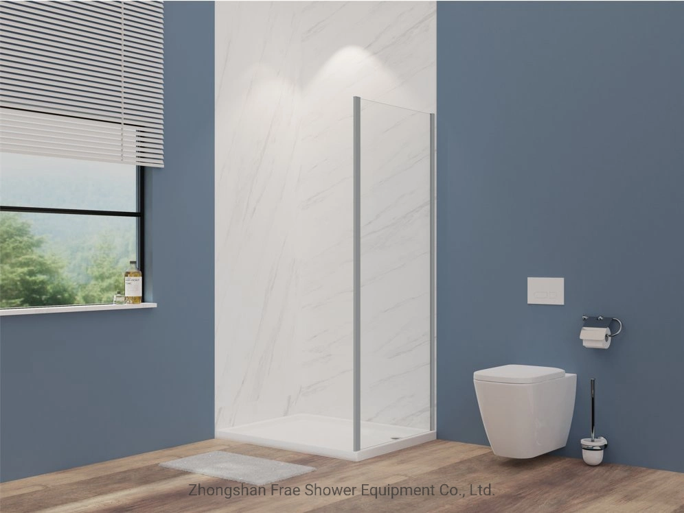 Bathroom Simple Shower Room with One Pivot Door