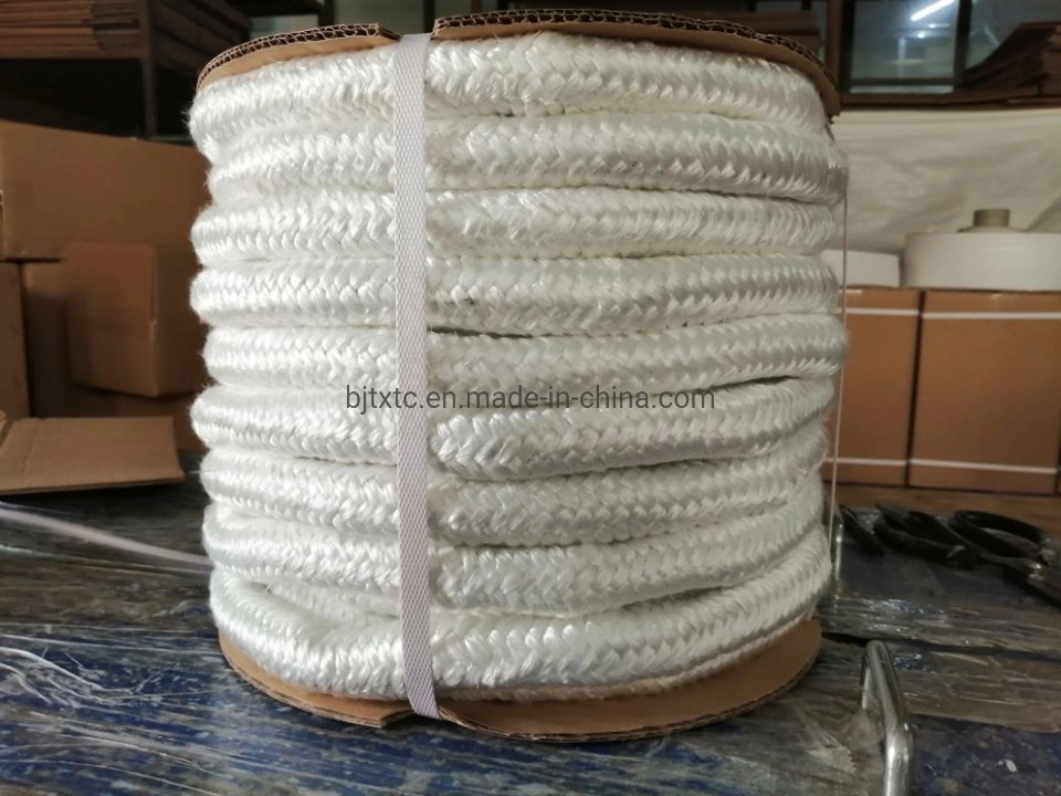 Fiberglass Round Braided Rope for High-Temperature Sealing