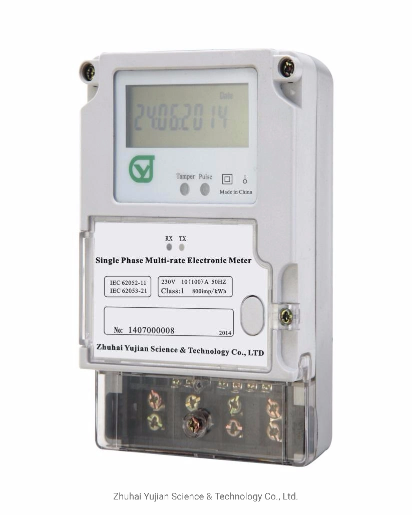 Factory Low Price Single Phase Multi Rate Energy Meter