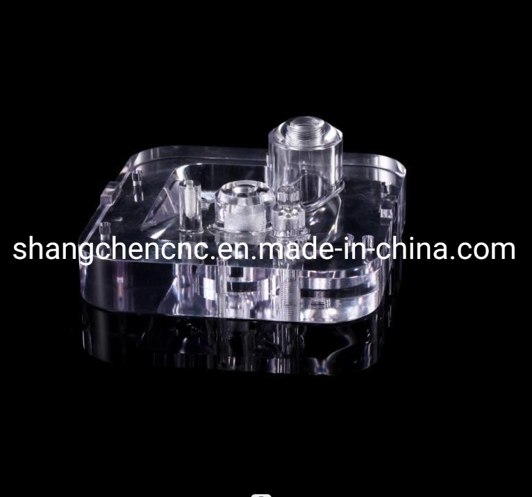 Clear PC/PMMA Mirror Polished/Vapor Polished Lamp Prototype