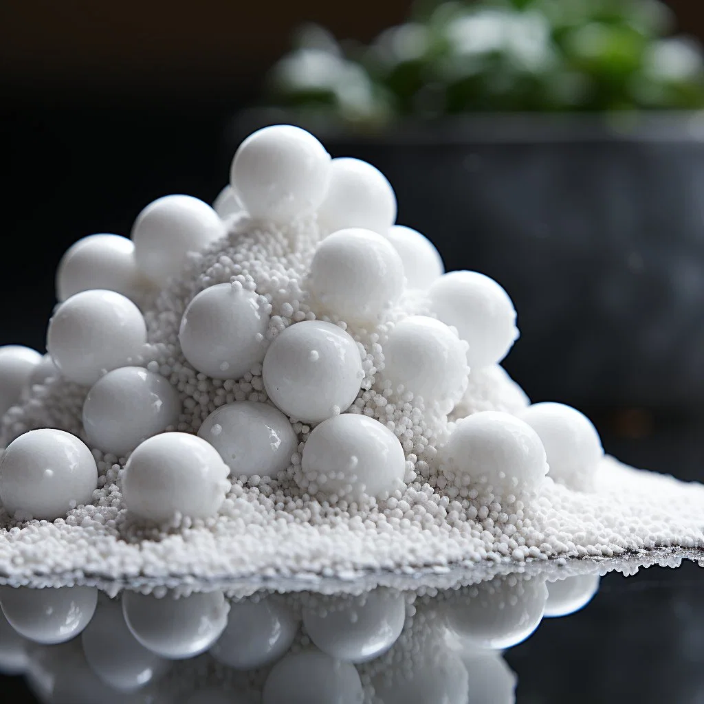 Highly Porous Industrial Grade Activated Alumina Balls (Surface Area &ge; 200m&sup2; /g) Chemical Industry Essential