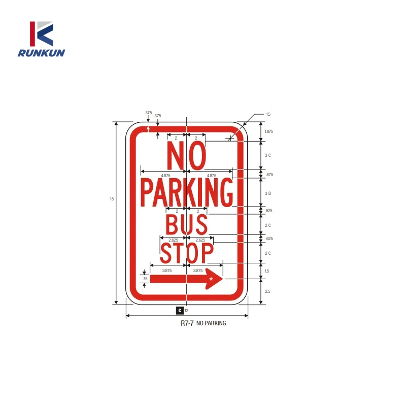 Durable Reflective Traffic Signs for Road Safety