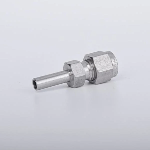 Super Duplex Pipe Fitting Double Ferrule Compression Tube Fitting Stainless Steel 316 20 mm X 16 mm Od Metric Reducing Union