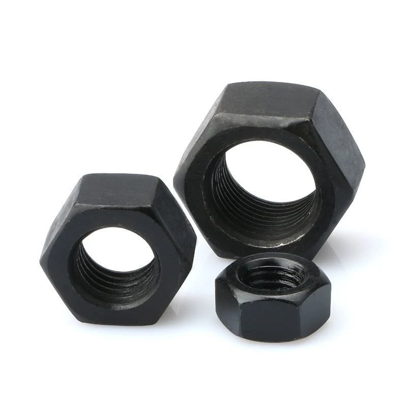 Fastener Black-Galavized-HDG DIN934GB6170 Heavy Hexagon Nut Hebei Handan