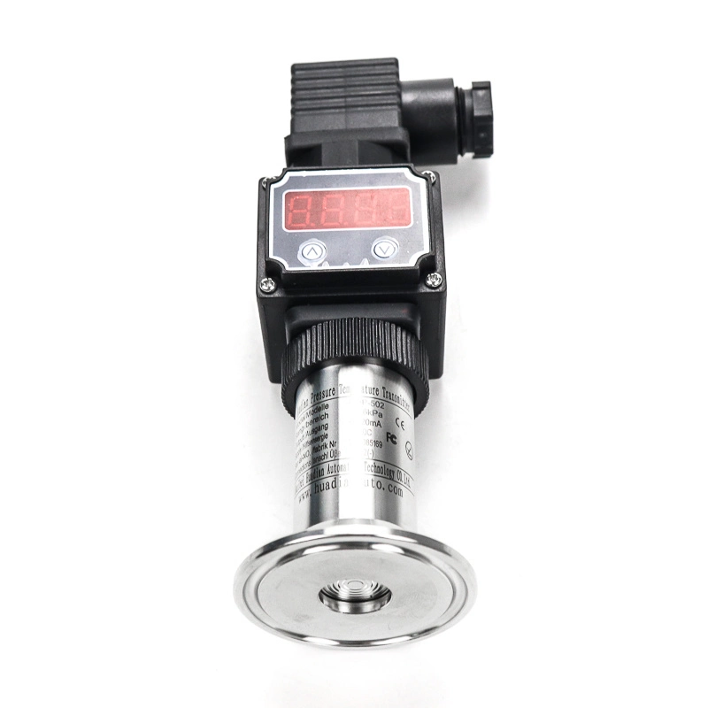 Digital Pressure Gauge 10 Bar Flat Diaphragm Pressure Sensor