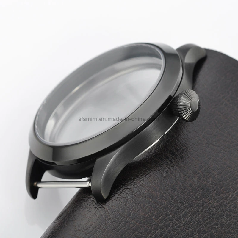 42mm Silver 316L Stainless Steel Wrist Watch Case