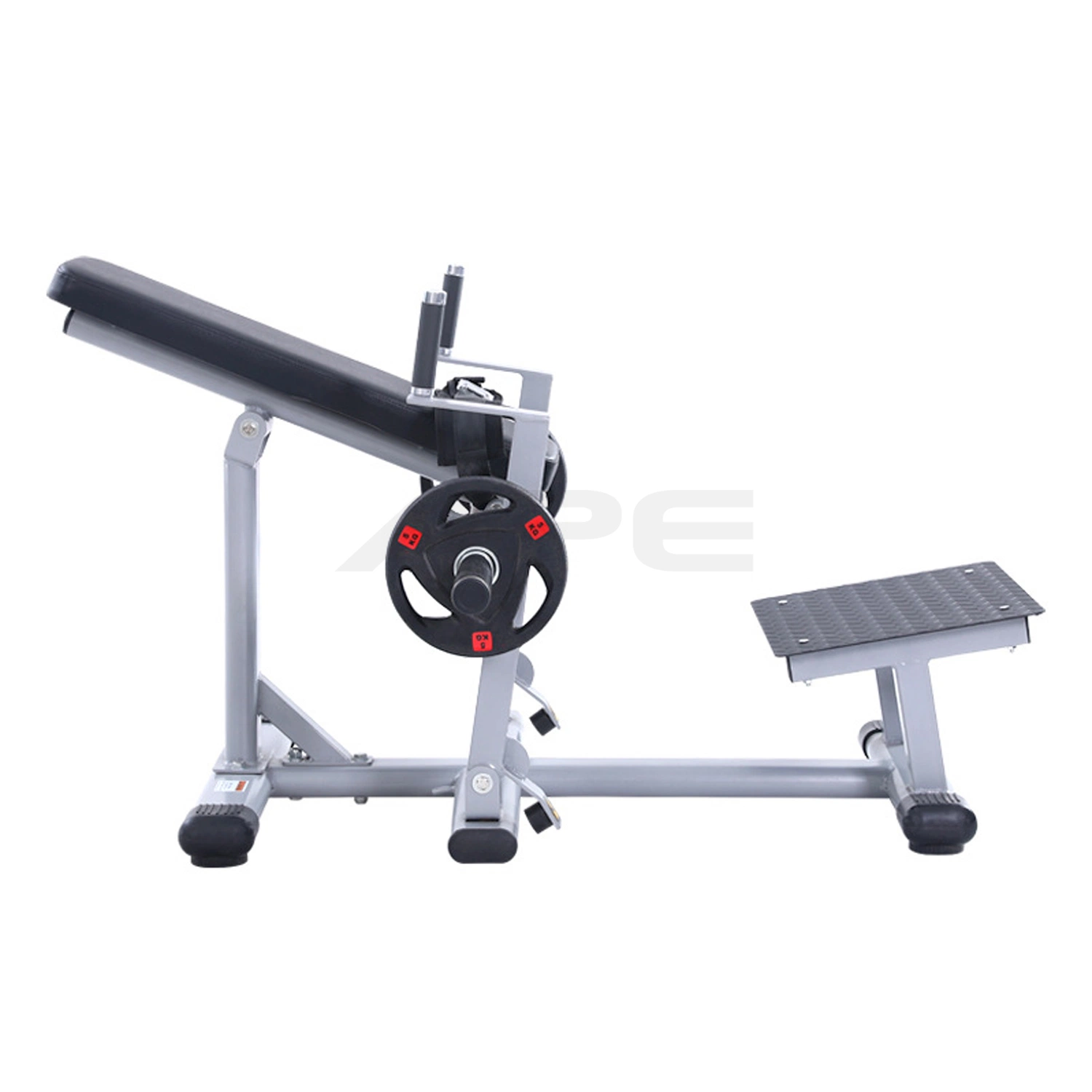 Puissance commerciale des équipements de Gym Fitness Glute chargé de la plaque de la machine Glute dur// Hip Hip formateur Machine de butée