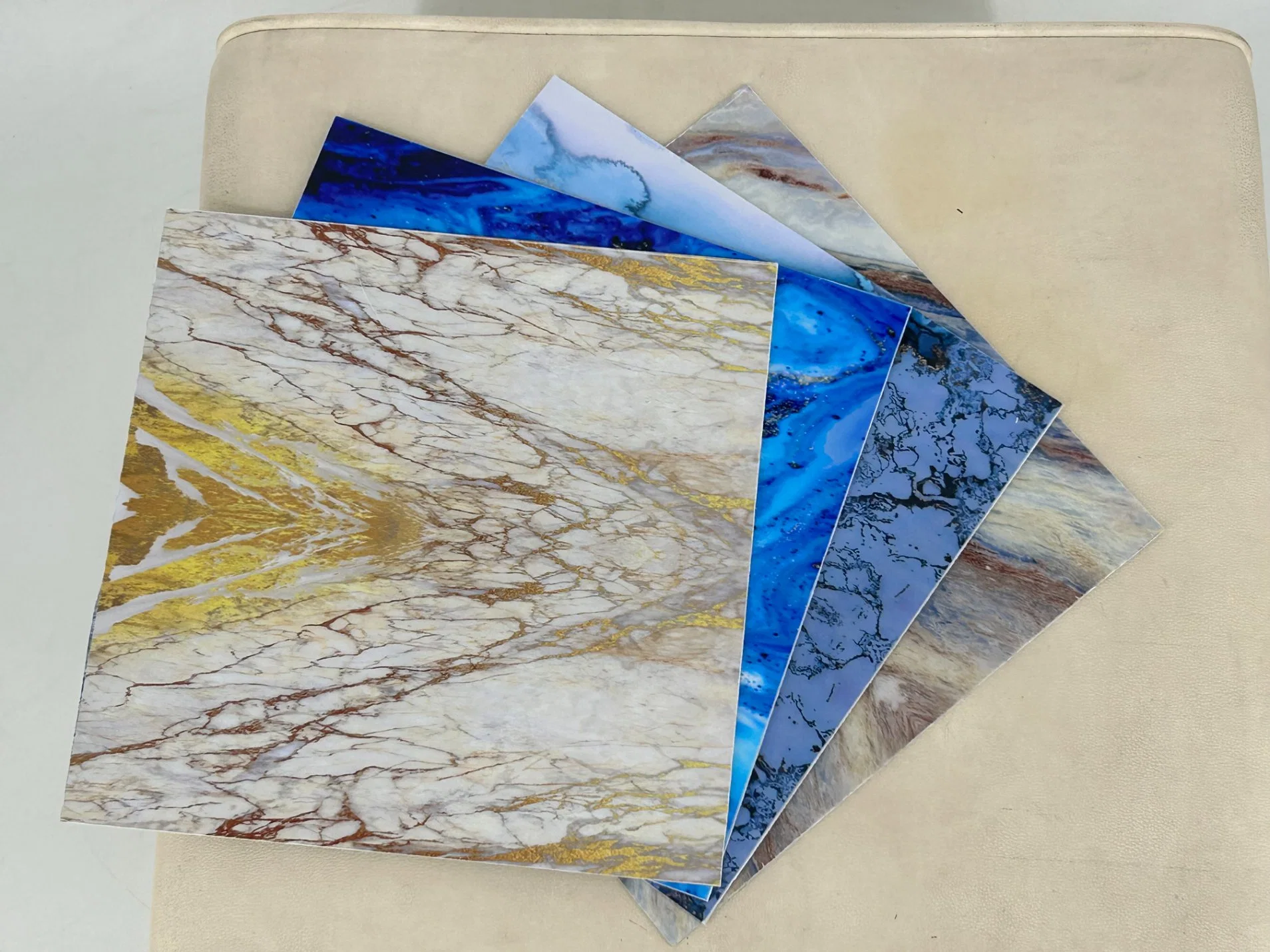 New Colours Indoor Use 1.22m Marble Sheet UV Board