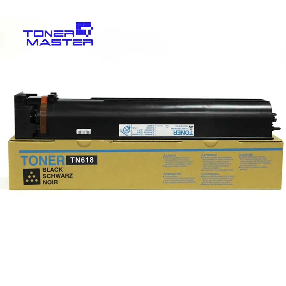 Toner compatível com qualidade original TN618 para KONICA MINOLTA bizhub 454 554