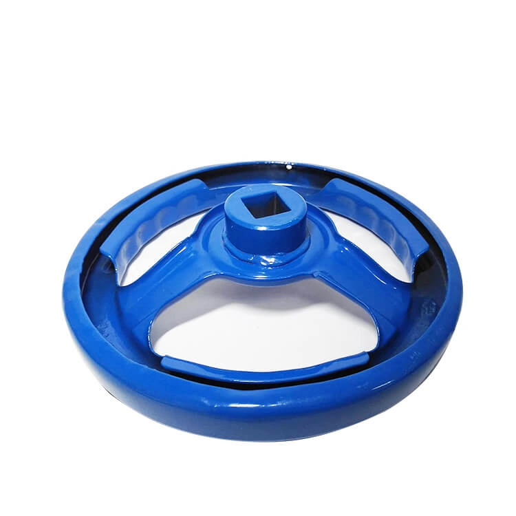 Densen Customize Spoke Casting Steel Machine Chrome Plated Hand Wheel