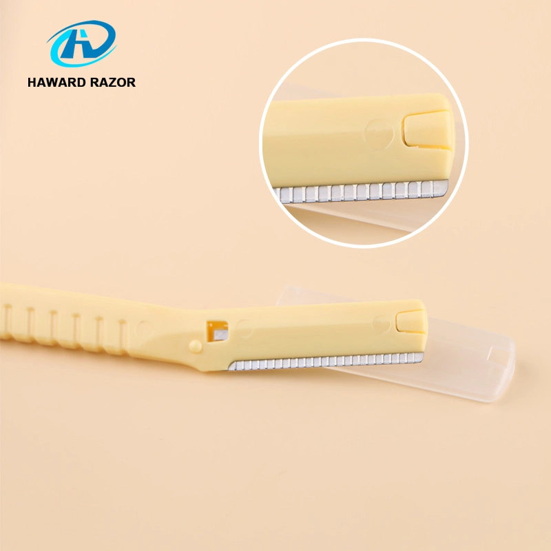 D105 Augenbrauen Rasierer Gesichtshaarentferner Rasierer Trimmer Shaper, Peeling Dermaplaning Tool für Frauen