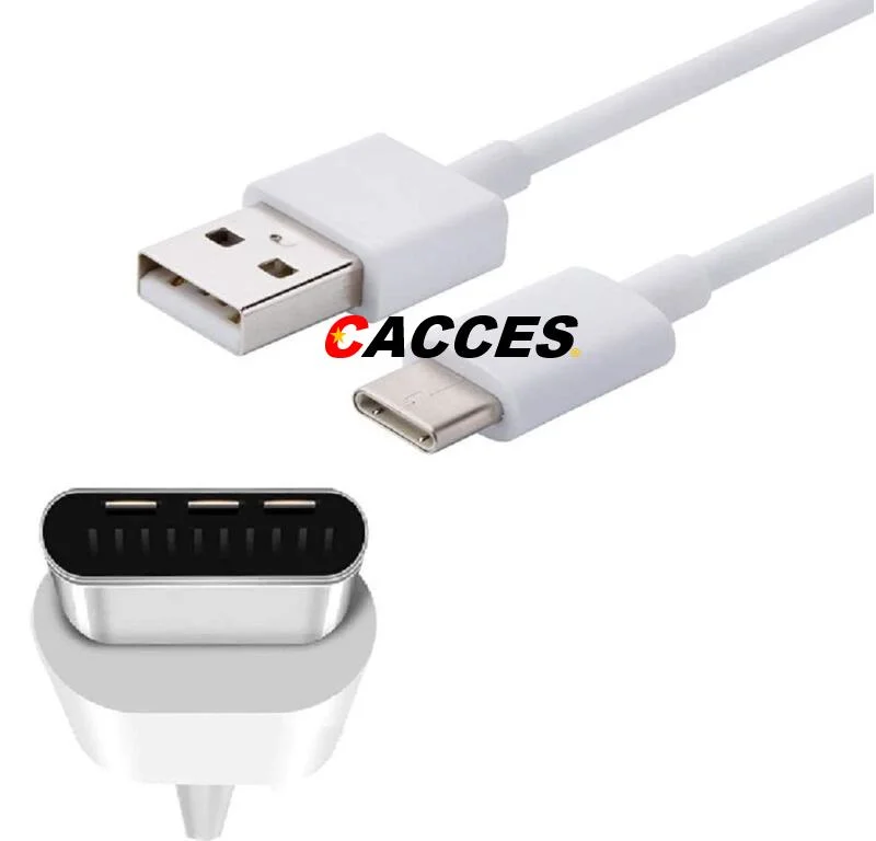 Basics USB Type-C to USB-a Cable, Type-C Data Wire, Universal Type-C Data Lead, PVC Enabled Devics Laptops,Hard Drives,Power Banks,Wall/Car Chargers,Tablets,etc