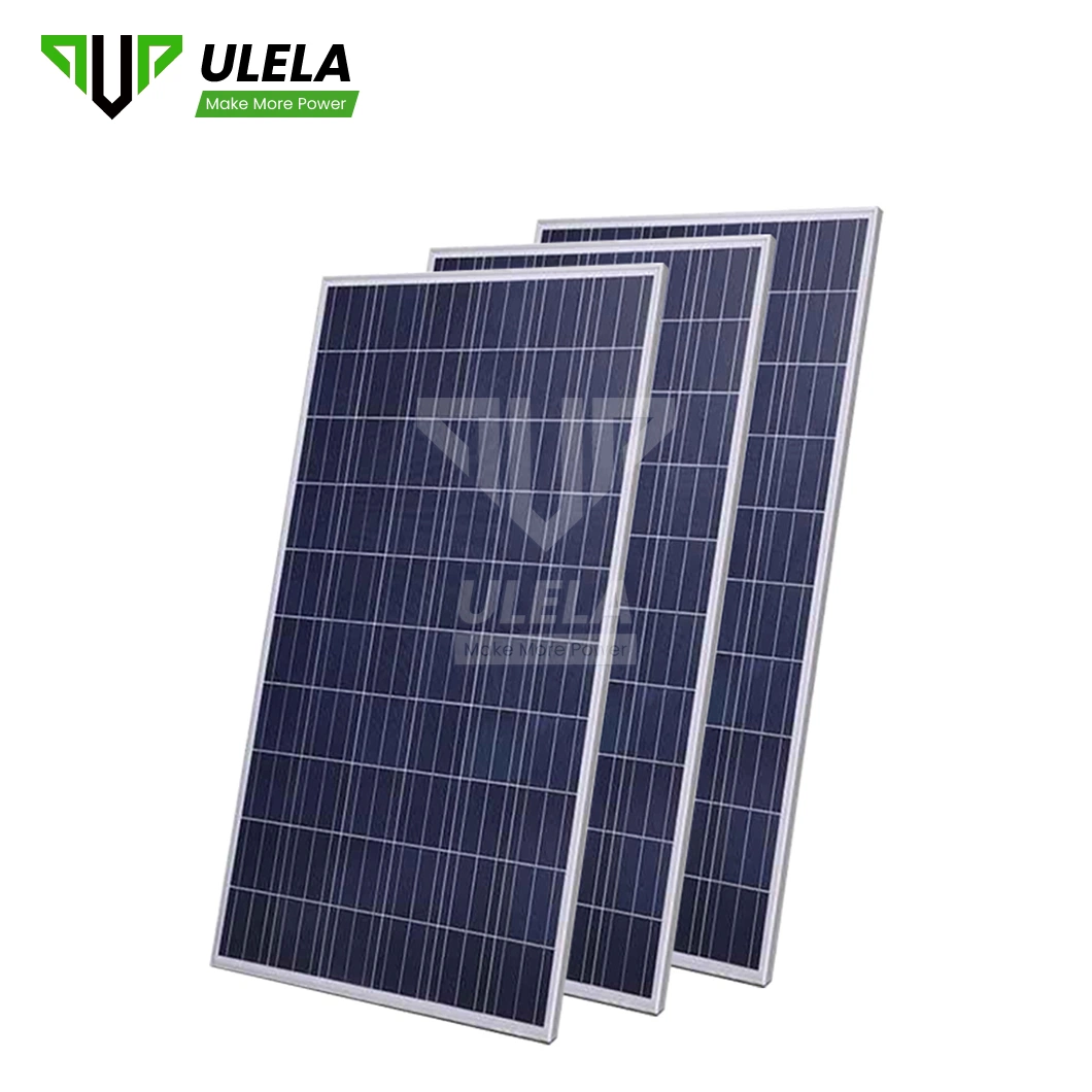 Ulela Flexible Solar Panels 2000W Fabricators Half Cut Polycrystalline Solar Panels China 158mm Solar Panel 260W Poly