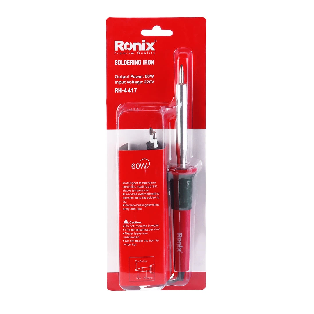 Ronix Premium Quality 40 واط/60 واط الكهربائية Soldering الحديد نموذج RH-4417