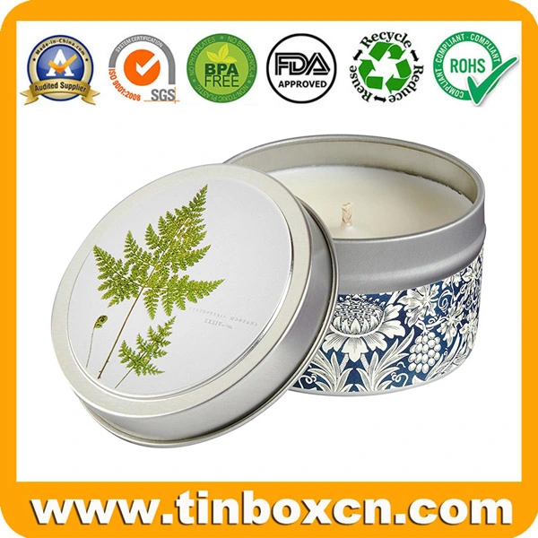 Empty Hot Sale 4oz Travel Candle Tin Can for Packing Wax