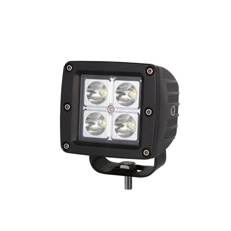 Spot de bonne qualité/Flood 3" 16 W CREE LED carrés les gousses de lumière pour camion/offroad/Moto