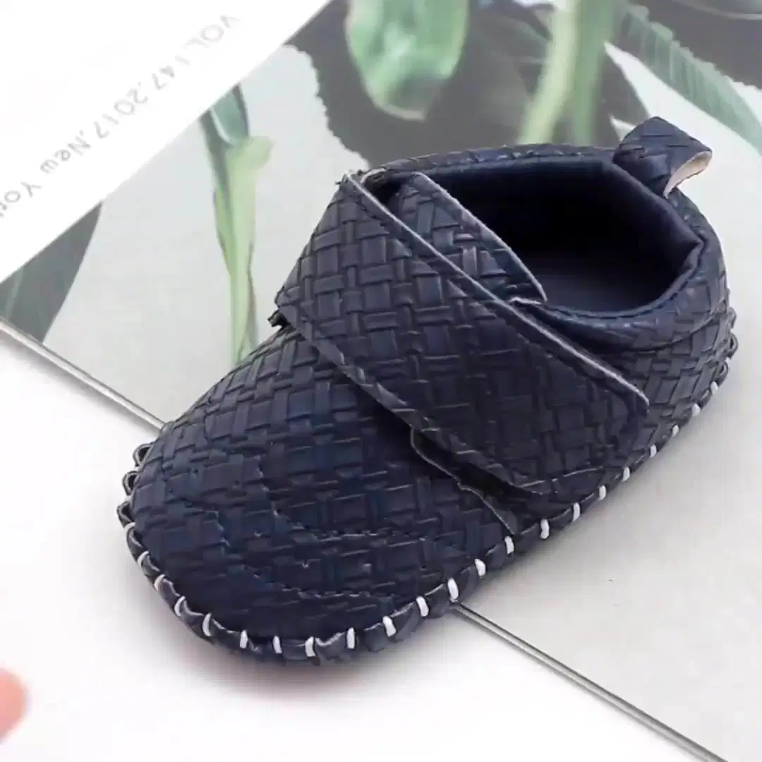 Spring Kids Casual Shoes Rubber Sole PU Baby Boy Shoes