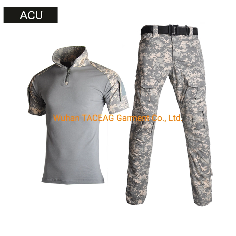 Outdoor Sports Short Sleeve Clothes Camouflage G2 Frog Suit