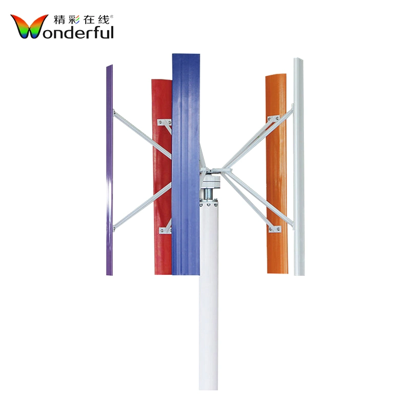 Wuxi Factory Good Quality Renewable Energy Vertical Wind Turbine