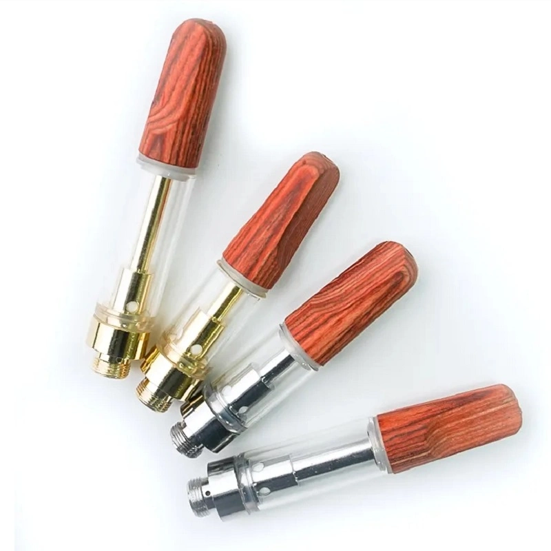 Wood Tip Th205 0.8ml 1ml Ceramic Vape Cartridges Atomizers Empty