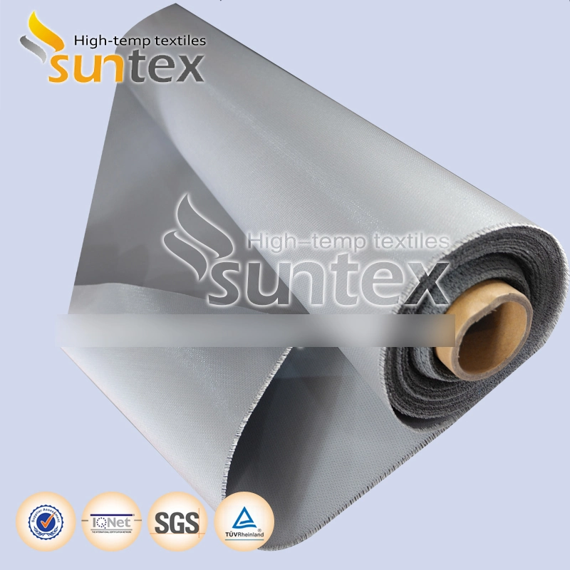 Good Elasticity Silicone Coated Glass Fiber Fabric Used in Petroleum Fields