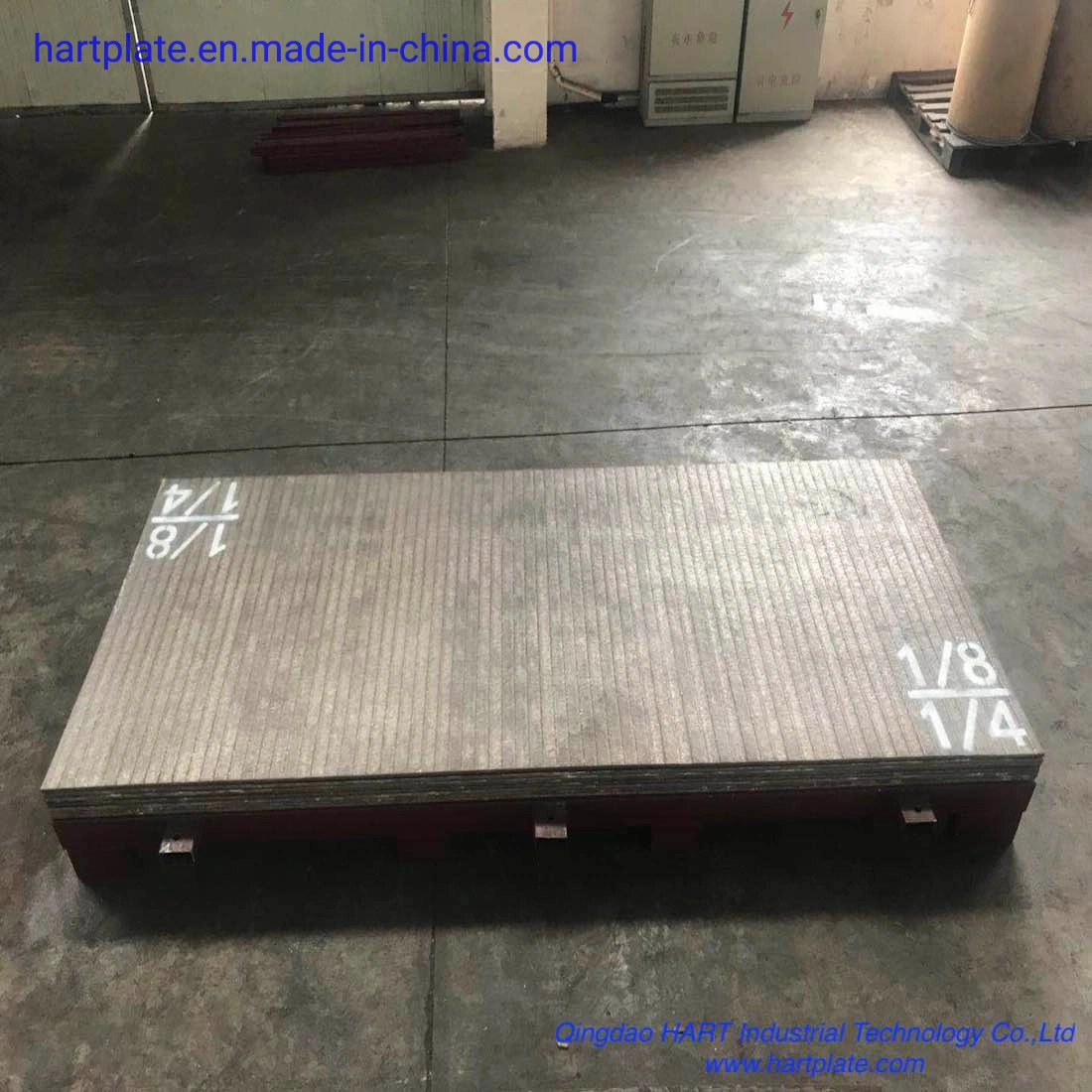 Bimetal Abrasion Resistant Composite Plate with Chrome Alloy Coated