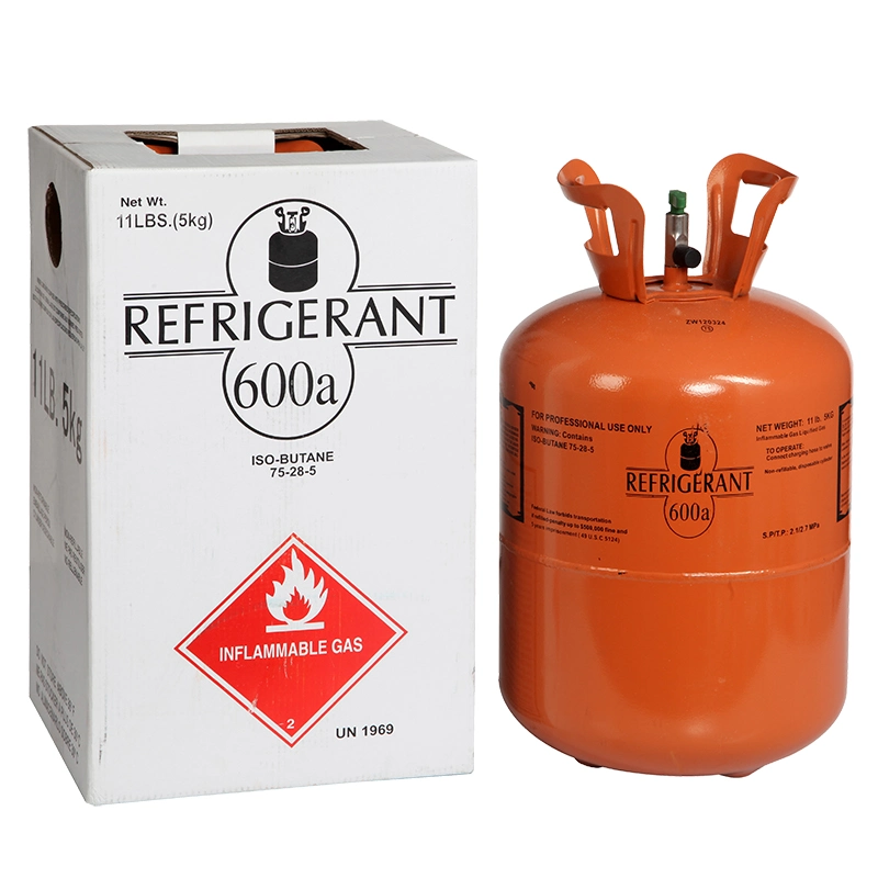 Gaz réfrigérant haute pureté 99.9 % R401A gaz mélangé 11,3 kg jetable Cylindre