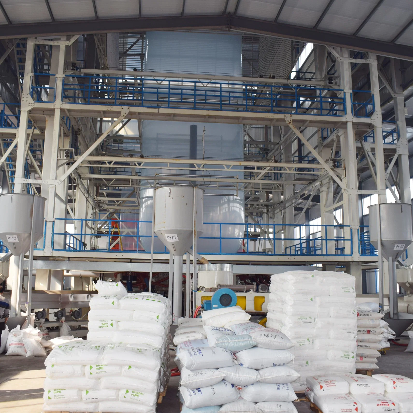 Factory Supply Film Blowing Machine for Agriculture/Green House Film Extruder