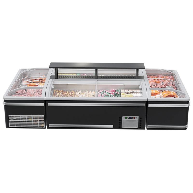 Tontile Commercial Chest Freezer Supermarket Refrigerator Freezer