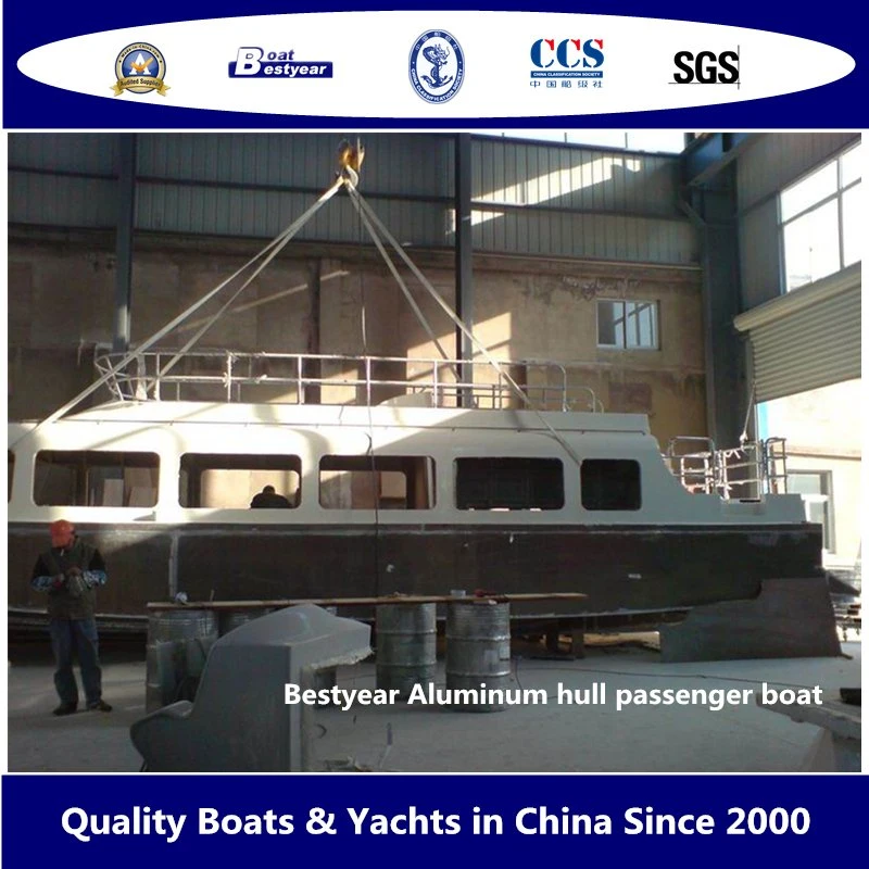 Bestyear 13-15.8m Aluminum Hull Passenger Boat for 20-50 Passengers