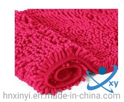 Hot Selling Microfiber Shaggy Chenille Carpet Bath Rug / Chenille Mat