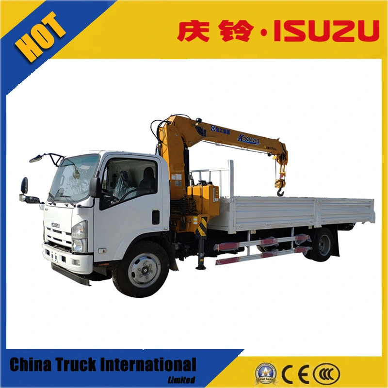 Nqr 700p 4*2 191HP Hydraulic Truck Crane