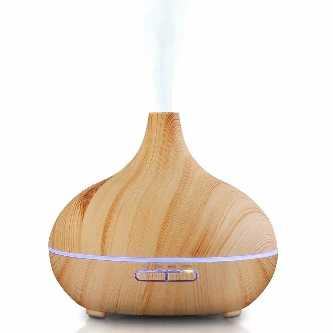 Hot Sale 2023 couleur bois de conception des voyants LED Diffuseur d'huile essentielle de l'humidificateur