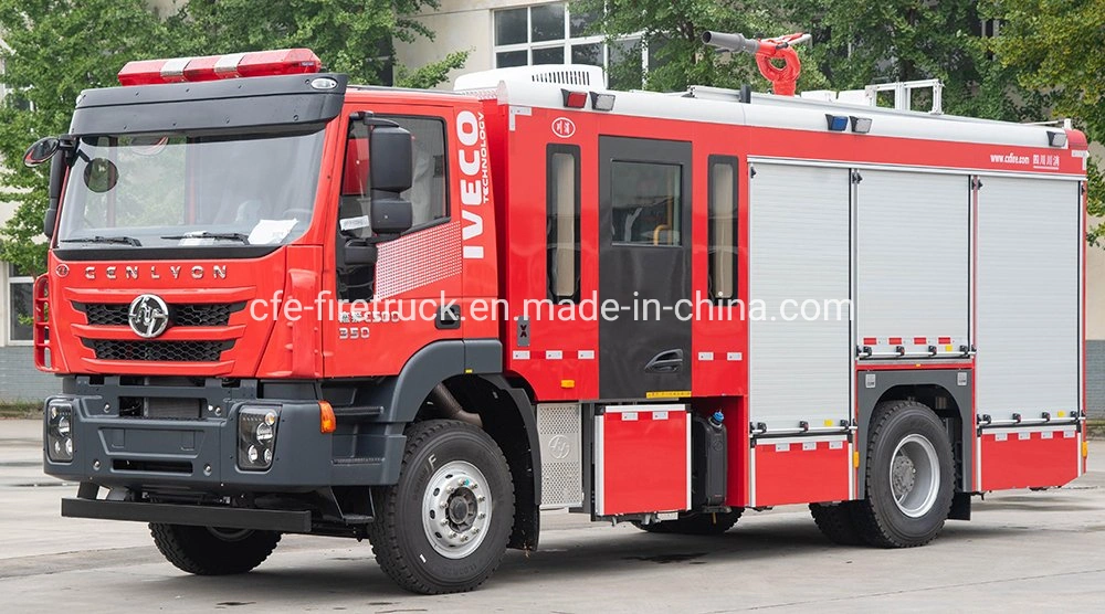 Veículo e carro de bombeiros portas de obturação por rolo de alumínio